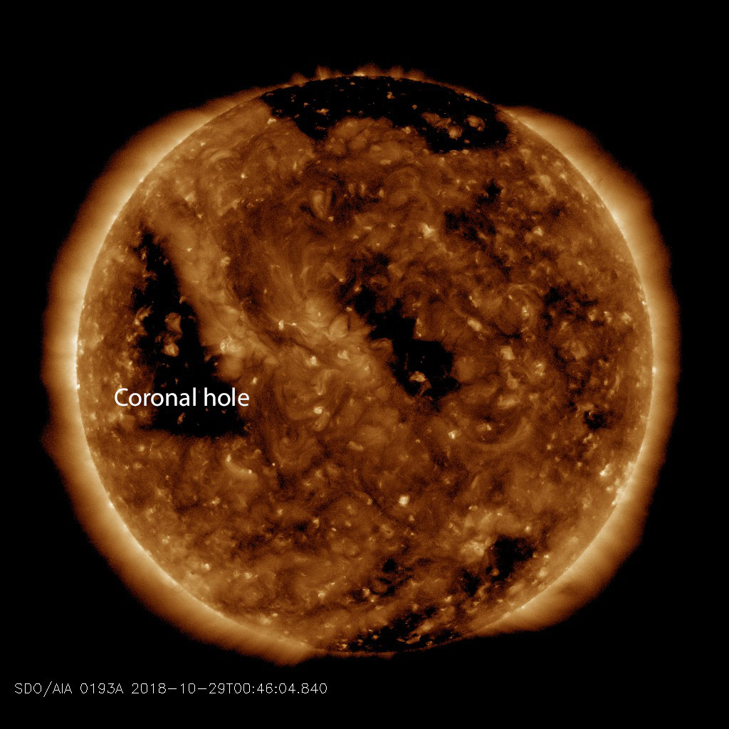 Coronal hole of coronaal gat