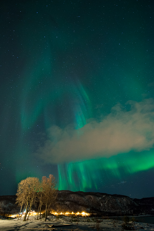 Welke camera instellingen kies je voor het fotograferen van het noorderlicht? Fotograaf: Toine Westen, 25 maart 2019 in Noorwegen