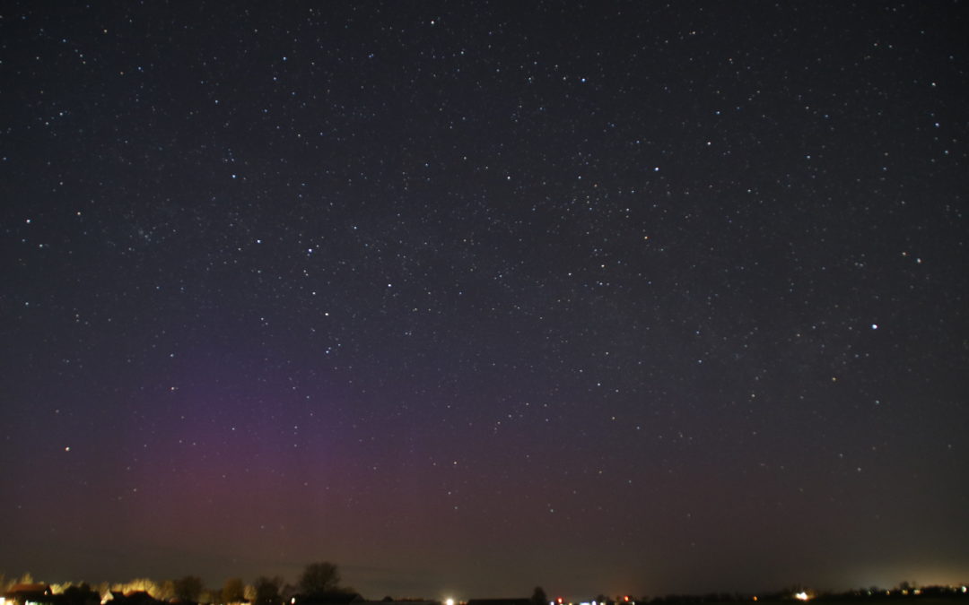 Kleine kans op noorderlicht aan de noordkust